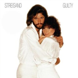 Plattencover von Barbra Streisands Album &#034;Guilty&#034;.