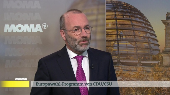 Morgenmagazin - Spitzenkandidat Weber Zum Europa-programm Der Csu