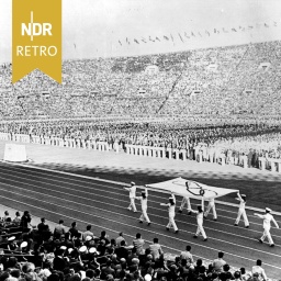 Eröffnungsfeier der Olympischen Spiele im großen Stadion in Tokio, 10.10.1964.  