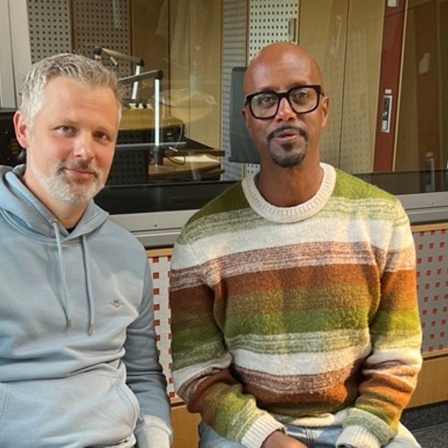 Yared Dibaba mit Guido Wolf-Rohr im Studio