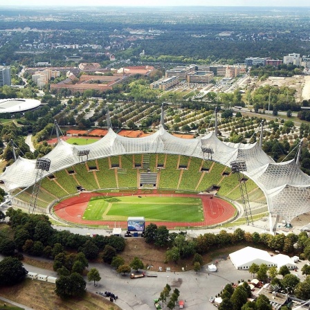 Münchens Olympiastadion - Spinnennetz und Sensation