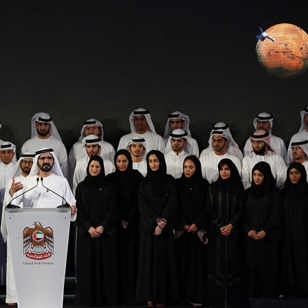 Arabische Marsmission - Emirate schicken Raumsonde zum roten Planeten