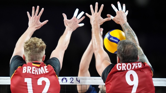 Sportschau Olympia 2024 - Volleyball: Frankreich - Deutschland (m) Im Re-live