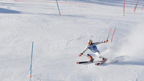 Sportschau Wintersport - Der Slalom Der Männer In Kitzbühel - Der 2. Durchgang