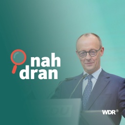 Das Bild zeigt Friedrich Merz mit leicht gehobenen Händen