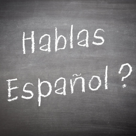 Schriftzug: Hablas Espagnol?