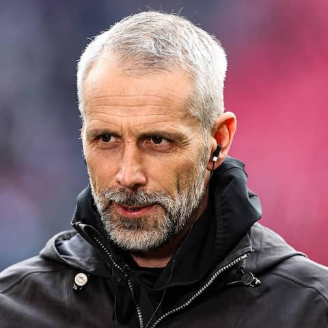 Trainer Marco Rose RB Leipzig