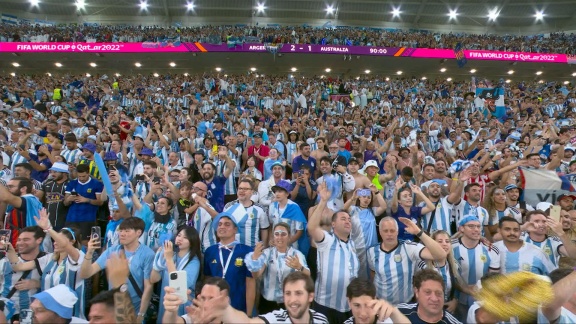 Sportschau - Unglaubliche Stimmung Der Argentinien-fans Im Video