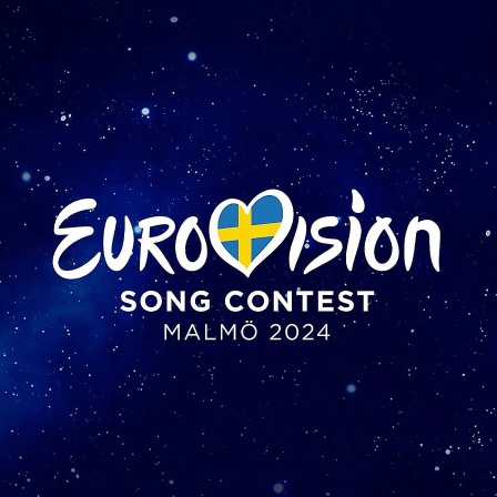 Das Logo des ESC 2024 in Malmö.