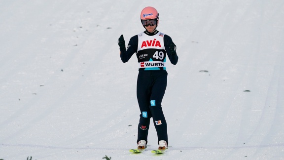 Sportschau - Skispringen: Karl Geiger Fliegt In Lillehammer Auf Das Podest