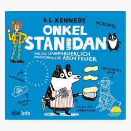 Cover der CD "Onkel Stan und Dan und das ungeheuerlich ungewöhnliche Abenteuer" von Jörgpeter von Clarenau, erschienen im Verlag Headroom.