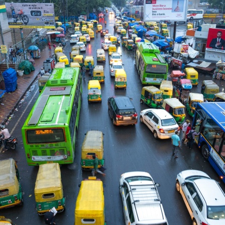 Verkehr in Neu Delhi