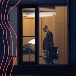 Friedrich Merz im Büro des Jakob-Kaiser-Hauses während der Sondierungsgespräche zwischen der Union und SPD.