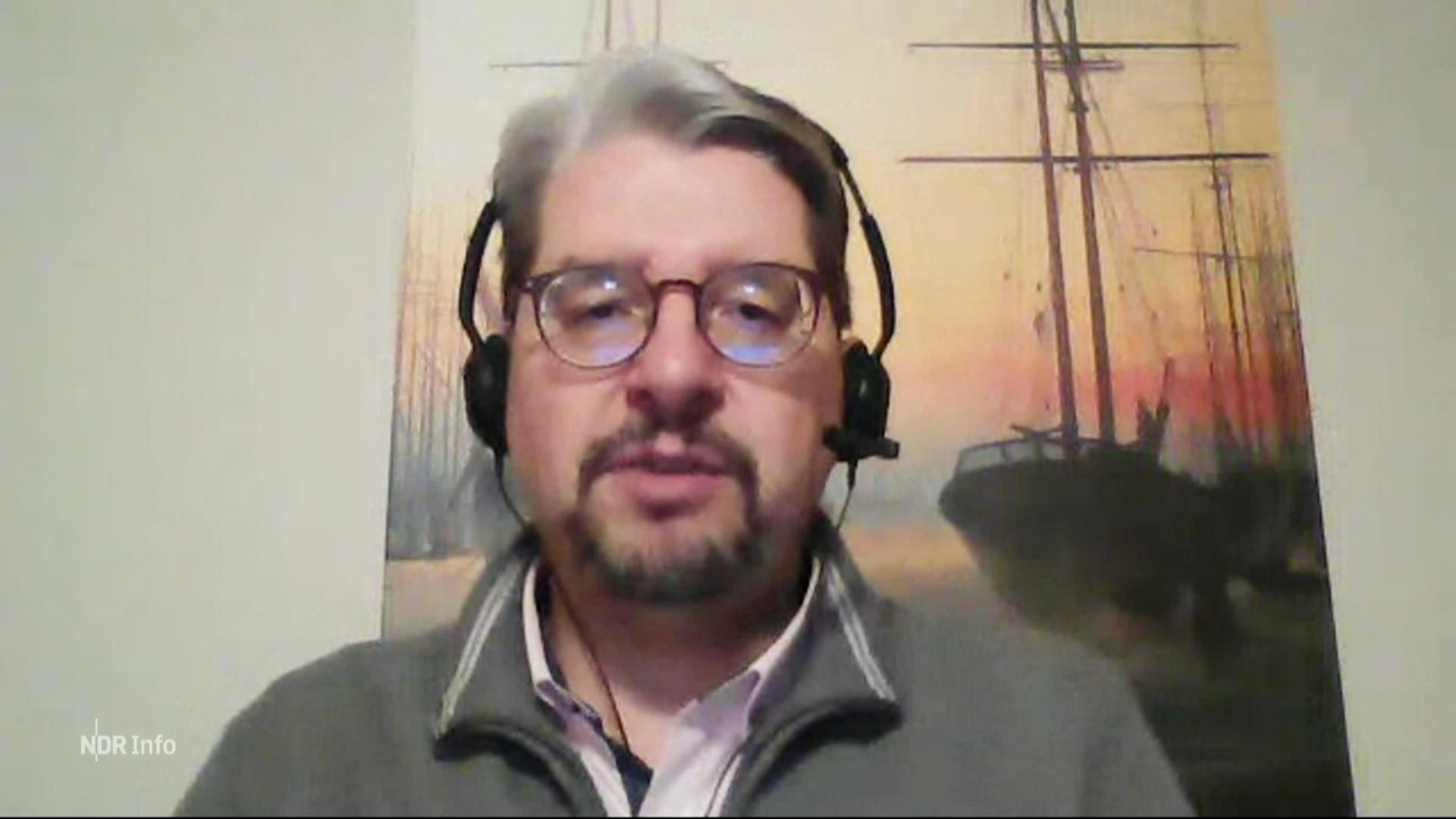 NDR Info Professor Wolfgang Muno zum Konflikt um Geflüchtete in Upahl