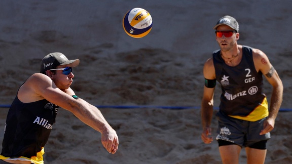 Sportschau - Beachvolleyball-viertelfinale: Ehlers/wickler Gegen Mol/sorum