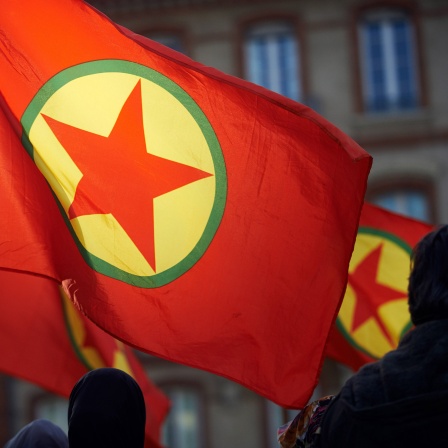 PKK Flagge 
