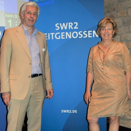 Rainer Volk (li.) und Andrea Römmele