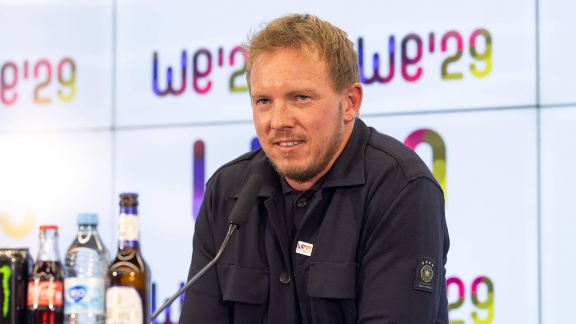 Sportschau - Nagelsmann über Sané-verzicht - 'erwarte Eine Gewisse Quote'