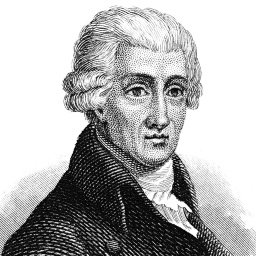 Porträtzeichnung von Joseph Haydn.