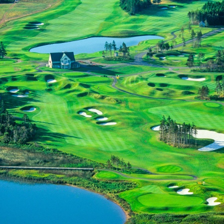 Golfplatz. Symbolfoto