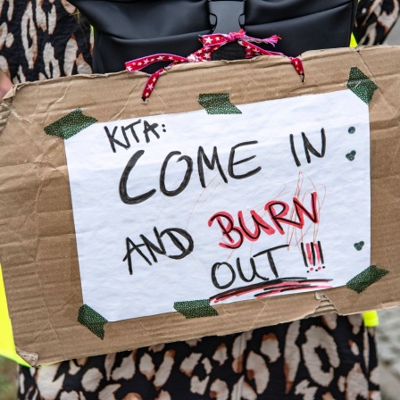 Kita-Streik und Demo in Berlin