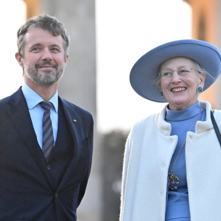 Frederik, Kronprinz von Dänemark und Königin Margrethe II. von Dänemark