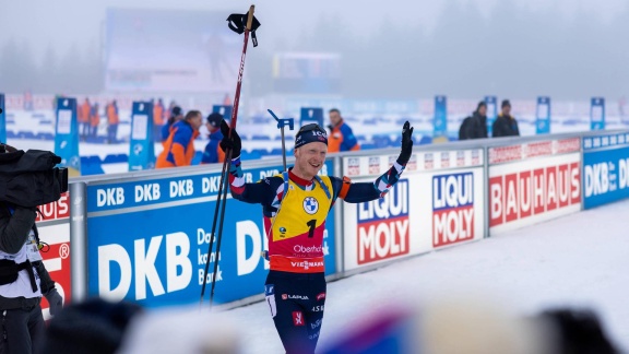 Sportschau Wintersport - Die Biathlon-welt Verneigt Sich Vor Dem König