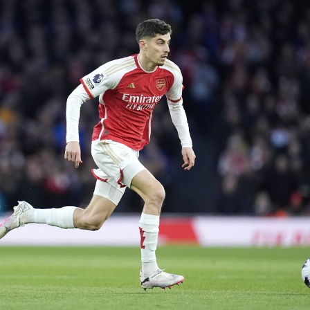 Kai Havertz im Trikot von Arsenal London