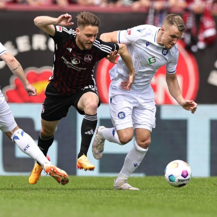 FC Nürnberg gegen Karlsruher SC