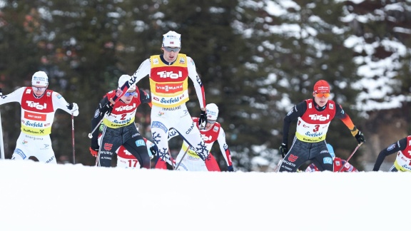 Sportschau Wintersport - Nordische Kombination Der Männer In Seefeld - Der Langlauf