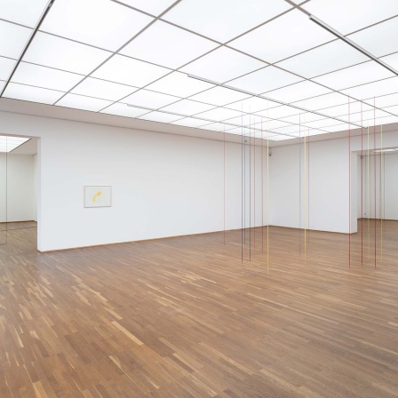 Hamburger Bahnhof _Fred Sandback Simple Facts_2023_foto: Nationalgalerie, Staatliche Museen zu Berlin/Thomas Bruns