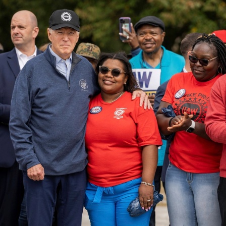 US-Präsident Joe Biden im Wahlkampf.