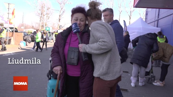 Morgenmagazin - Moma-reporter: Geflüchtete An Der Polnischen Grenze