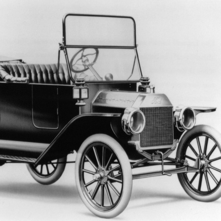 Eine Legende: Ein Automobil vom Typ &#034;Tin Lizzie&#034; von Ford aus dem Baujahr 1925