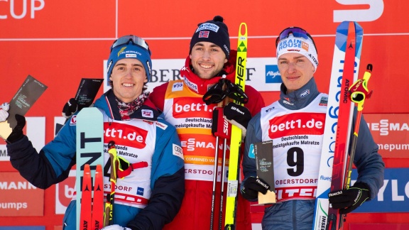 Sportschau Wintersport - Riiber Siegt In Oberstdorf - Faißt Wird Dritter