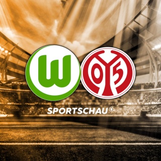 Logo VfL Wolfsburg gegen 1. FSV Mainz 05