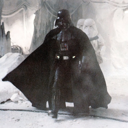 Darth Vader in Kampfmontur