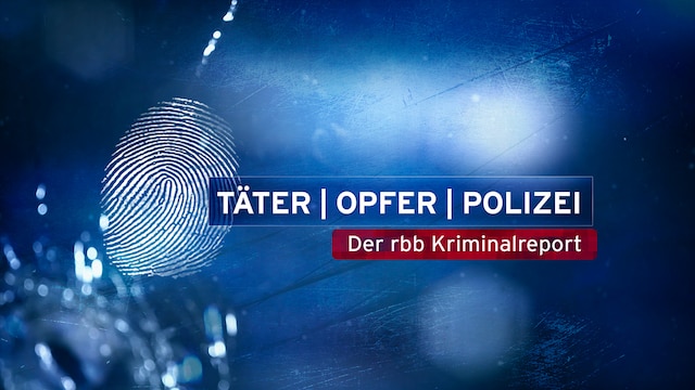 Logo: Täter - Opfer - Polizei (Quelle: rbb)