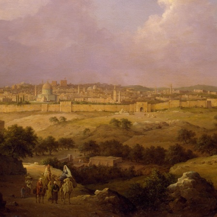 Ansicht von Jerusalem vom Ölberg aus (Nikanor Grigorjewitsch Tschernezow)