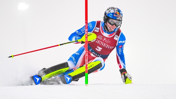 Sportschau - Der Erste Lauf Beim Slalom Der Männer Im Re-live