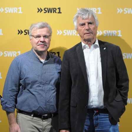 Reinhold Ewald, Physiker und Astronaut und Ulf Merbold, SWR1 Leute Voraufnahme am 17.07.2019