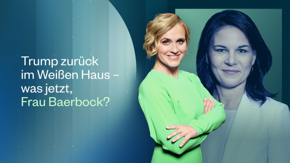 Caren Miosga - Trump Zurück Im Weißen Haus – Was Jetzt, Frau Baerbock.