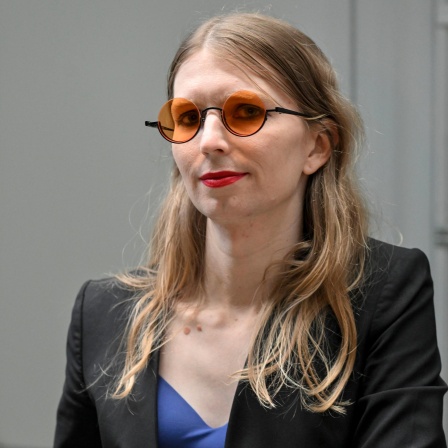 Die US-amerikanische Whistleblowerin Chelsea Manning