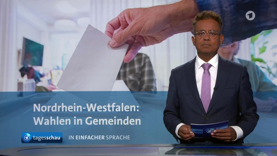 tagesschau in Einfacher Sprache 19:00 Uhr, 29.09.2025 - hier anschauen
