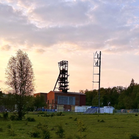 Blick auf Kaliabbau im Eichsfeld