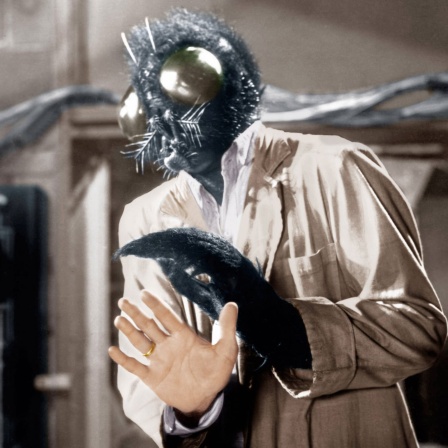 THE FLY, David Hedison, 1958. Â©20th Century-Fox Film Corporation.