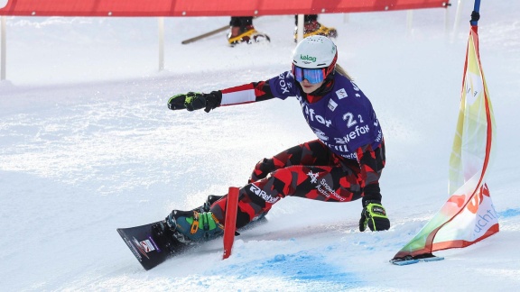 Sportschau Wintersport - Paralell-slalom Der Frauen Und Männer - Die Finals