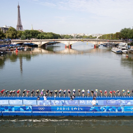 Seine bei den Olympischen Spielen in Paris