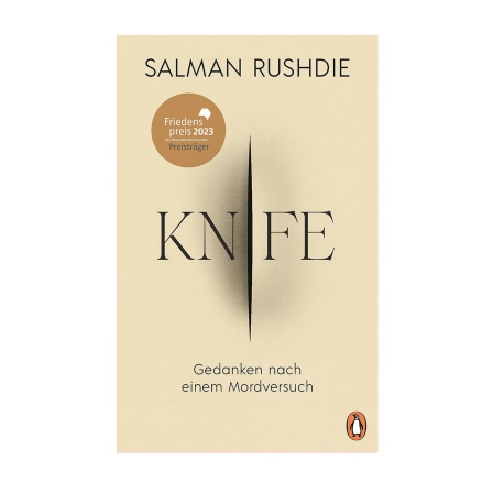 Cover des Buches Salman Rushdie: Knife. Gedanken nach einem Mordversuch