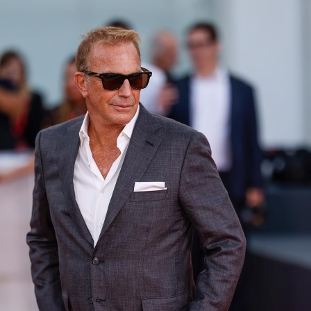 Kevin Costner posiert bei den Filmfestspielen von Venedig. (Archivbild)